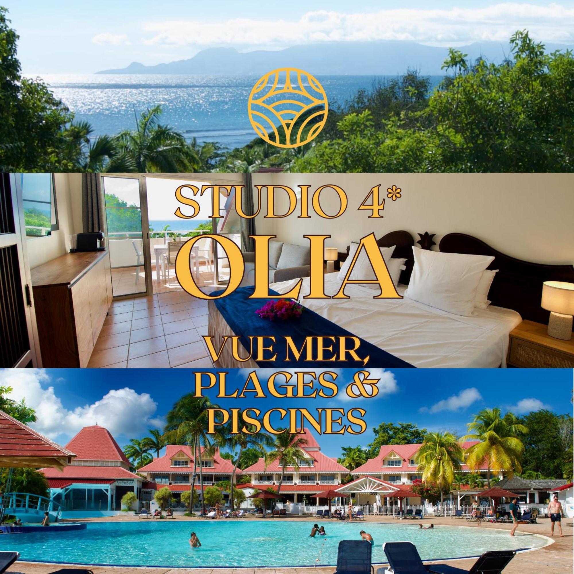 Studio Olia A P&V - Plages, Piscines Et Vue Mer! Sainte-Anne  Luaran gambar